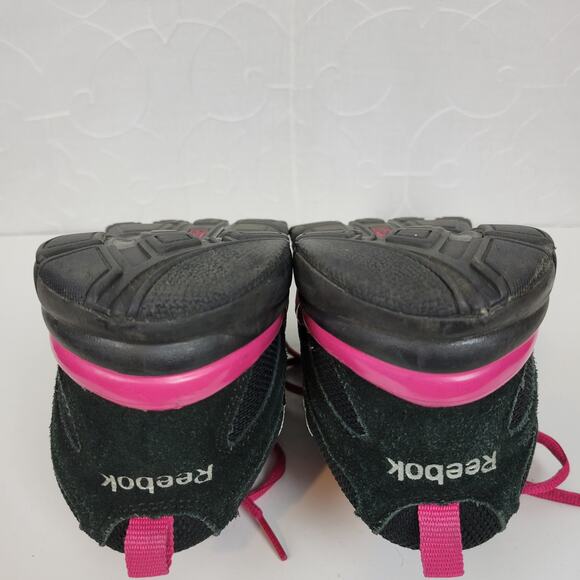 Reebok Anomar Work Womens 7.5‎ Black Pink Steel Toe Safety Shoes - Picture 9 of 9